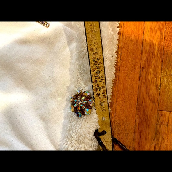 Original Sherpa/fleece large tote. RawEdge bags by Salina. - Picture 5 of 7